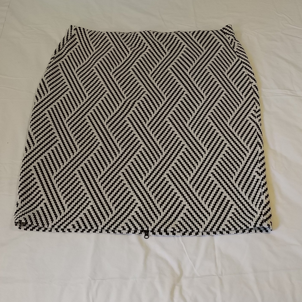 Lane Bryant Zipper-Back Skirt